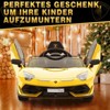 Remote Control Ride on Cars for Kids, 12V Electric Cars for Kids Ages 4-8, Licensed Lamborghini, 12V Battery Powered - 4 of 4