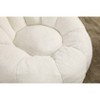 CAVINAS Teddy Fabric Bean Bag Chair,Giant Lazy Sofa Chair with Armrest and Memory Foam,Modern Lounge Chair for Living Room - 4 of 4
