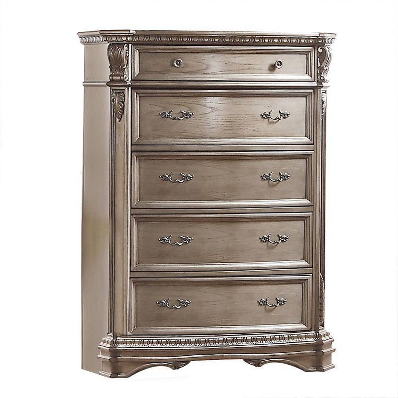 42&#34; Northville Chest Antique Silver - Acme Furniture, 6 of 7
