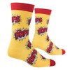 Crazy Socks, Funny Breakfast Cereal Socks for Men, Crew 8-12, Novelty Silly Fun - 3 of 4