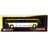 1999 TMC RTS Transit Bus #164 Downtown Dallas "Dart" White and Yellow 1/87 (HO) Diecast Model by Iconic Replicas - 4 of 4