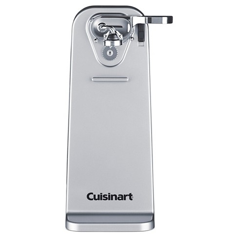 Cuisinart SCO-60 Deluxe Electric Can Opener, Quality-Engineered Motor  System Allows you to Open Any Size Can, Stainless Steel