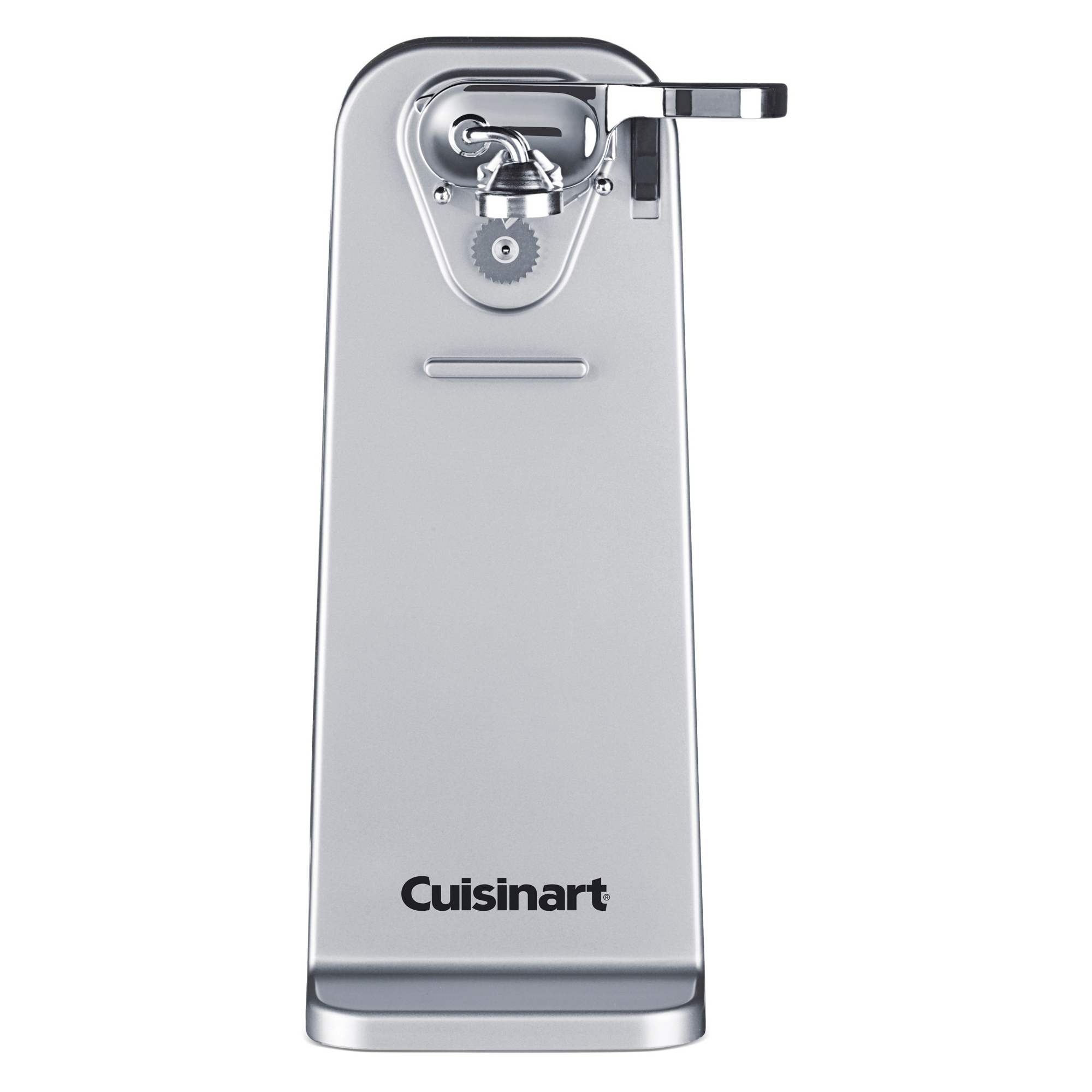 Cuisinart Deluxe Can Opener - Chrome - CCO-55: Electric Countertop, Freestanding, Magnet for Easy Lid Lift-Off