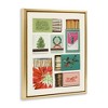 Stupell Industries Seasonal Winter Match Boxes Floating Frame Canvas Art - 2 of 4