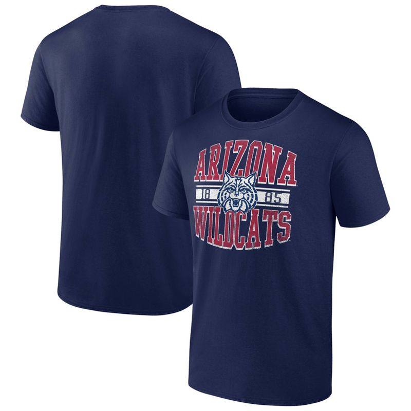 NCAA Arizona Wildcats Men&#39;s Cotton T-Shirt, 1 of 4