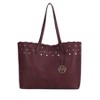MKF Collection Mariahna 3-Piece Set – Shopper Tote, Crossbody Bag, and Wristlet Wallet Purse by Mia K - 2 of 4