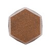 Pamsha Modern Hammered Iron Geometric Brushed Antique Side Table Bronze - Christopher Knight Home: No Assembly, Stain & Scratch Resistant - 4 of 4