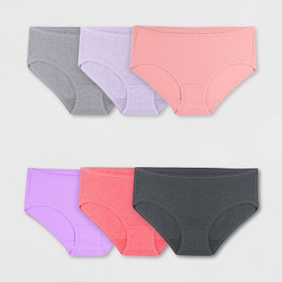 4 Pack Womens Cotton Breathable Underwear Hipster Comfortable