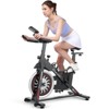 ANCHEER Exercise Bike, Stationary bike for home with Resistance, Indoor Bike with Tablet Holder, LCD Monitor, 7 Seat Adjustment for Cardio Workout - 2 of 4