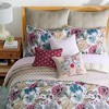 Angelica Floral Quilt and Pillow Sham Set - Levtex Home - 3 of 4