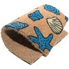 Imports Décor Decorated Coir Doormat, Sea Shells, 18 by 30-Inch - 3 of 4