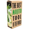 Cookut Morry Maple Wood 4-in-1 Mojito Tool with 15 Ounce Glasses - 2 of 4