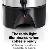 Hamilton Beach 45 Cup Coffee Urn and Hot Beverage Dispenser, Silver - 4 of 4