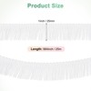 Unique Bargains Polyester Boho Durable Multipurpose Tassel Fringe Trim 27 Yards 1 Inch 1 Pc - 3 of 4
