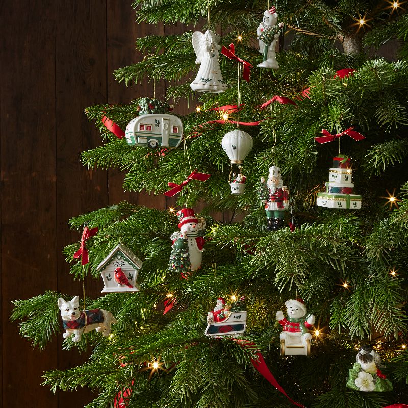 Spode Christmas Tree Angel Ornament - 3", 3 of 4
