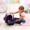 Baby Doll Deluxe Car Seat with Canopy- Blue & Pink - 4 of 4