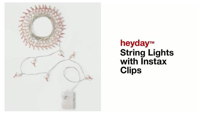 String Lights with Instax Clips - heyday&#8482;, 2 of 5, play video
