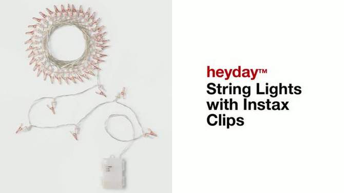 String Lights with Instax Clips - heyday&#8482;, 2 of 5, play video