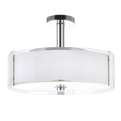 CWI Lighting Lucie 5 Light Drum Shade Chandelier With Chrome Finish