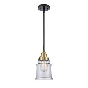 Canton - 1 Light Stem Hung Mini Pendant In Industrial Style-11.13 Inches Tall and 6.5 Inches Wide - 1 of 1