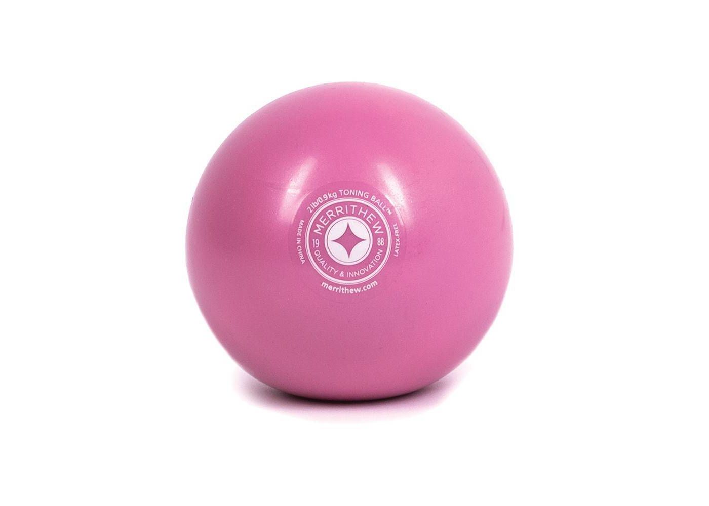 A Pilates ball from Target used as an alternative and substitute to purchasing a Pure Barre 5-inch ball and the Pure Barre 5 exercise ball
