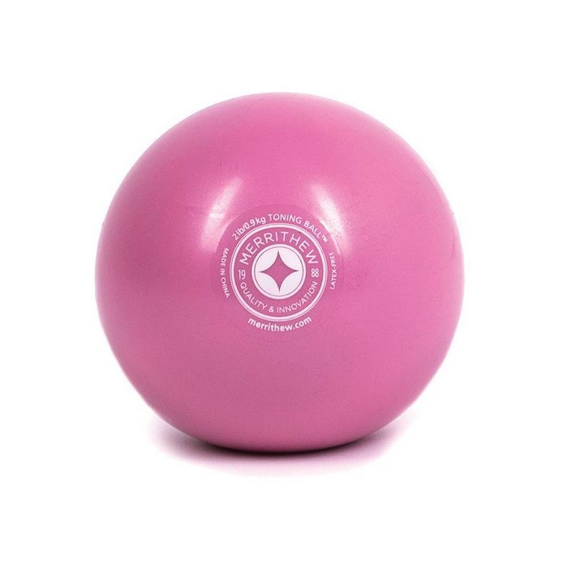Stott Pilates Toning Ball 2lbs - Pink, 1 of 5