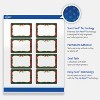 Avery Labels, 2" x 3", Gold-Red-Green Plaid, Glossy, 80ct - 3 of 4