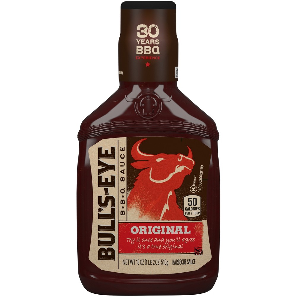 UPC 019582411104 product image for Bull's-Eye Original Barbecue Sauce 18oz | upcitemdb.com