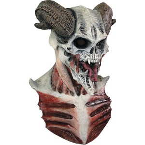 Halloween Express Adult Devil Skull Chest and Costume Mask -  - Off-white - 1 of 1