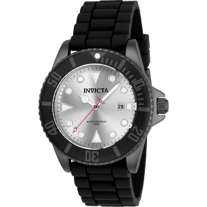 Invicta 90307 Men's Pro Diver Silver Tone Dial Gunmetal Case Watch - 1 of 2