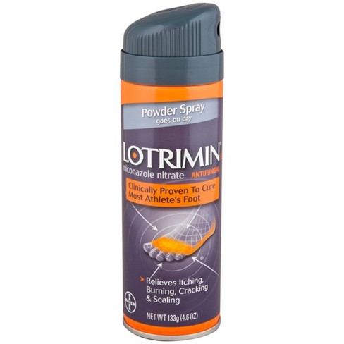 Lotrimin Antifungal Spray Powder Athlete's Foot Treatment - 4.6oz : Target