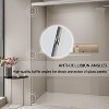 NicBex Shower Door 72"H Semi-frameless Double Bypass Bathroom Sliding Shower Door with 1/4" (6mm) Tempered Glass for Walk-in Shower - 4 of 4