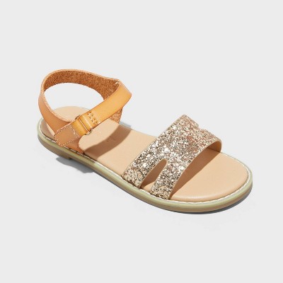 Image of Toddler Kennedy Sandals - Cat & Jack™ Cognac 8T
