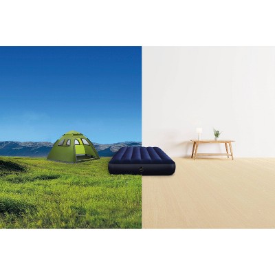 Intex Durabeam 10" Navy Blue Twin Size Raised Air Mattress