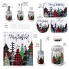 Hearth & Harbor Bathroom Accessories Set, Christmas Bathroom Set with Christmas Shower Curtain Set - 3 of 4
