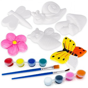 ArtCreativity Insect Plaster Painting Kit (6 Garden-Inspired Plaster Figurines) - 1 of 4