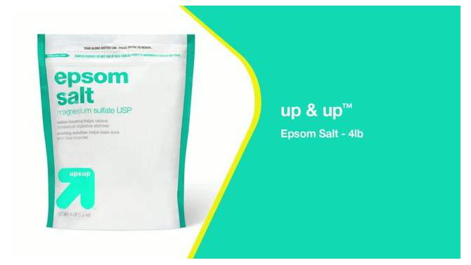 Epsom Salt - 4lb - up &#38; up&#8482;, 2 of 5, play video
