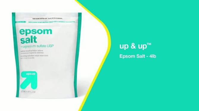 Epsom Salt - 4lb - up &#38; up&#8482;, 2 of 5, play video