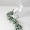 Sullivans Artificial Ice Pine, Lamb Ear and Eucalyptus Garland 66"L Green - 2 of 4