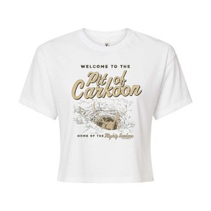 Women's - Star Wars - Welcome Pit Of Carkoon Cropped Graphic T-Shirt - 1 of 4