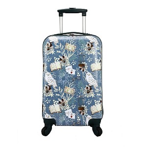 Harry Potter Hedwig 20 Inch Blue Carry-on Luggage with rolling wheels - 1 of 4