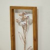VIP Metal 16 in. Brown Floral Print Wall Art Set of 3 - 4 of 4