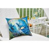 C&F Home 18" x 18" Manatee Barrier Reef Coastal Indoor/Outdoor Throw Pillow - 4 of 4