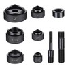 Yescom 8 Ton Hydraulic Knockout Punch Set 1/2" to 2" 6-Die Handheld Hole Puncher for Metal - 3 of 4