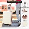 Lightweight Expandable ABS Hardshell Suitcase with TSA Lock, Spinner Wheels, and Telescopic Handle, Hardside Luggage for Men Women - 4 of 4