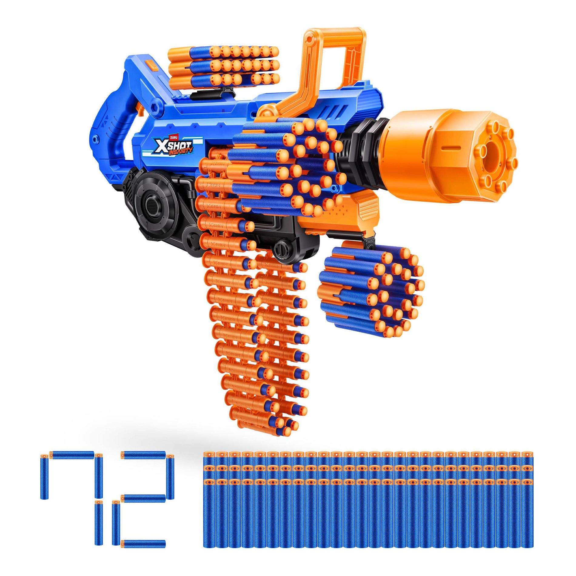 XSHOT Insanity Smoking Barrel Toy Dart Blaster by ZURU
