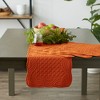 Design Imports  Quilted Farmhouse Table Runner, Pumpkin Spice, 13X72" - 4 of 4