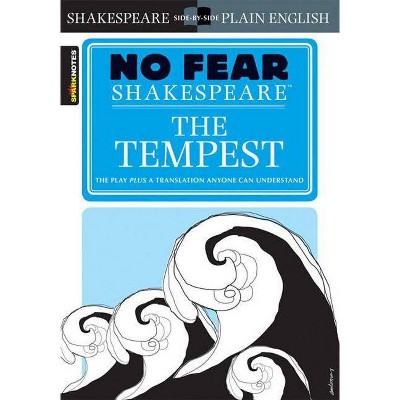 The Tempest (No Fear Shakespeare), 5 - (Sparknotes No Fear Shakespeare) by  Sparknotes & Sparknotes (Paperback)