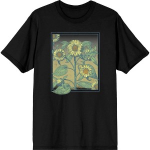 Sunflower Frame Crew Neck Short Sleeve Adult T-shirt - 1 of 2