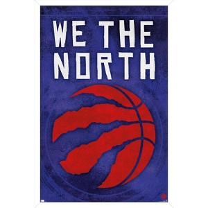 Trends International NBA Toronto Raptors - We the North 20 Framed Wall Poster Prints - 1 of 4